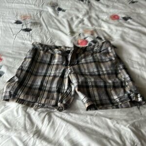 Plaid shorts